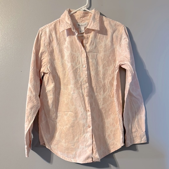 Westbound Tops - Westbound Size Medium Pink Button up Long Sleeve Top